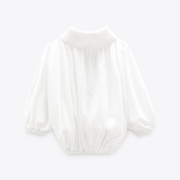 ZARA Contrast Top - Picture 3 of 4